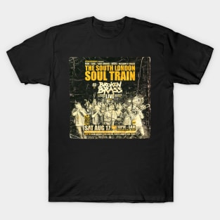 POSTER TOUR - SOUL TRAIN THE SOUTH LONDON 84' T-Shirt